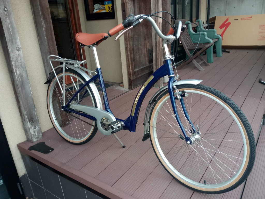 SALE／55%OFF】 【委託品】レア物のプジョー自転車 メトロ(metro)内7段 